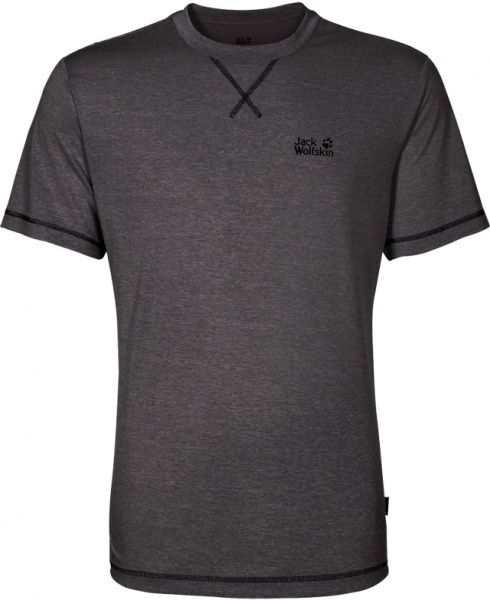 Футболка Jack Wolfskin CROSSTRAIL T MEN 1801671-6033 M темно-сірий