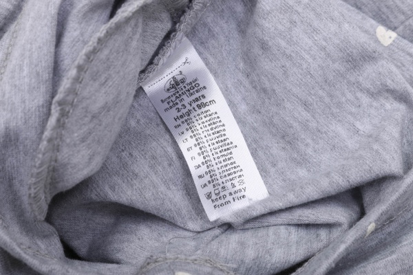 Комбінезон Фламінго р.104 світло-сірий із принтом 045-421 