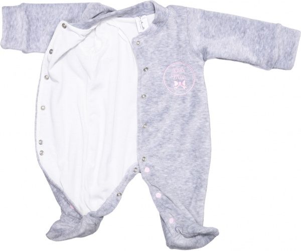Комбінезон Bambinelli на підкладці р.68 сірий меланж 