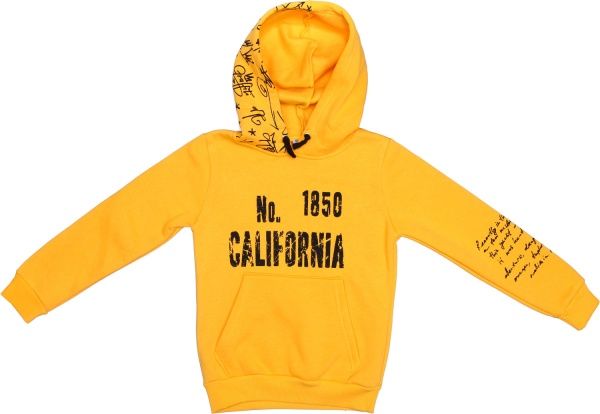 Свитшот ALG р.146 желтый 321417 