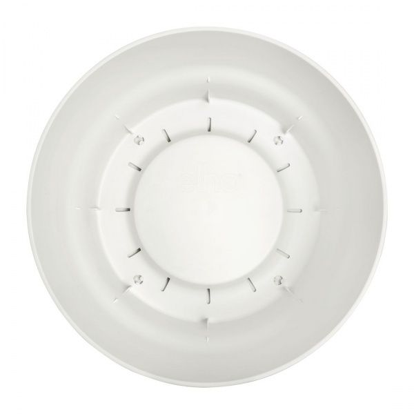 Вазон пластиковый Elho Greenville Bowl 33 см круглый 11,6 л белый (332266) 