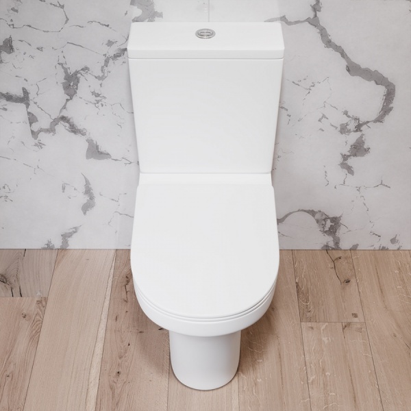 Унитаз-компакт AM.PM C45A8800SC Tender безободковый с сиденьем микролифт