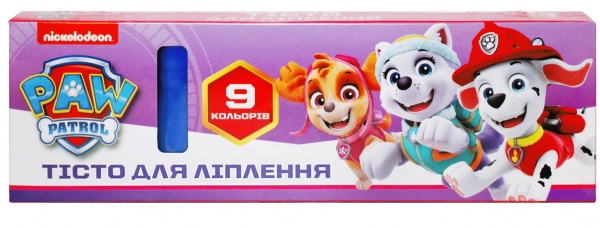 Набір для ліплення Перо із 9 кольорів по 15 г 122566