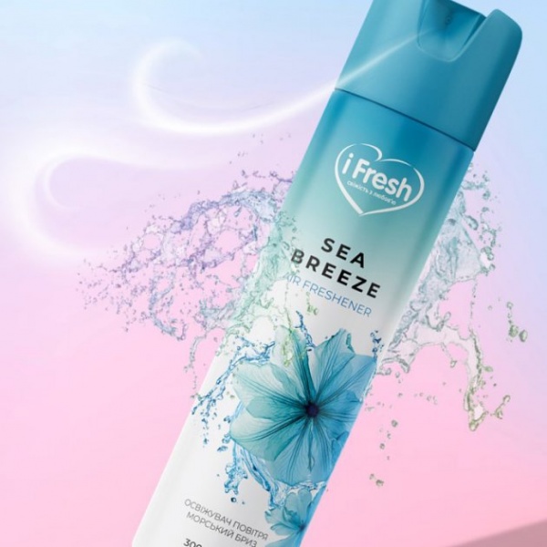 Освіжувач повітря I Fresh Sea Breeze 300 мл