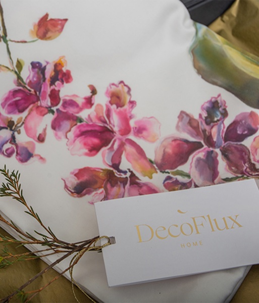 Комплект постільної білизни Orchids Modern 2.0 різнокольоровий Decoflux 