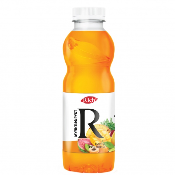 Напій соковий Rich Мультифрукт 0,5 л 