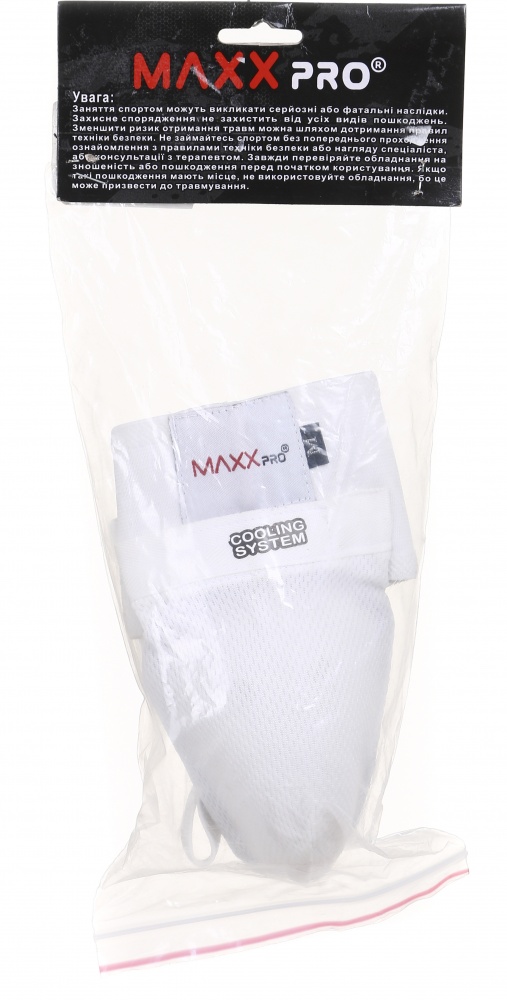 Защита паха MaxxPro р. M PER-312 White M белый