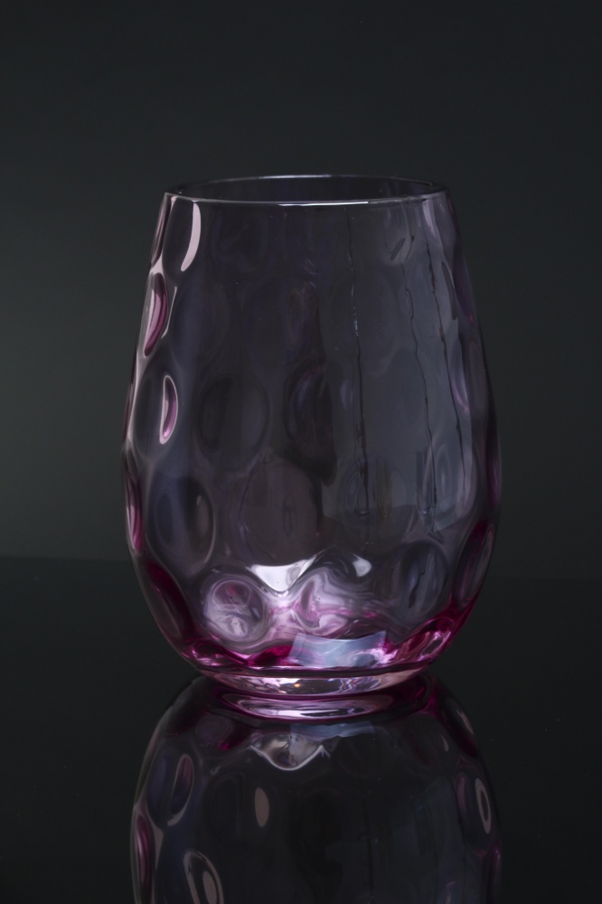 Склянка низька Fiora Purple Sprinkle скло 520 мл 1 шт.