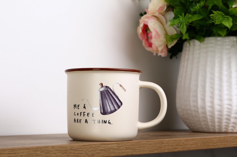 Чашка Fiora Retro Coffee Pot 355 мл