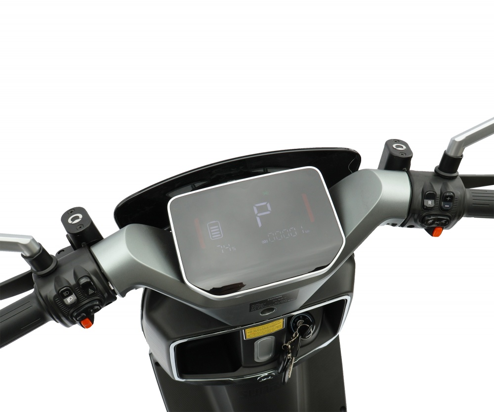 Електроскутер SUNRA K6 (silver), 1500 Вт