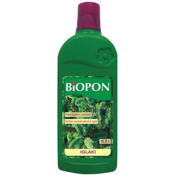 Добриво Biopon для хвойних рослин 0.5 л