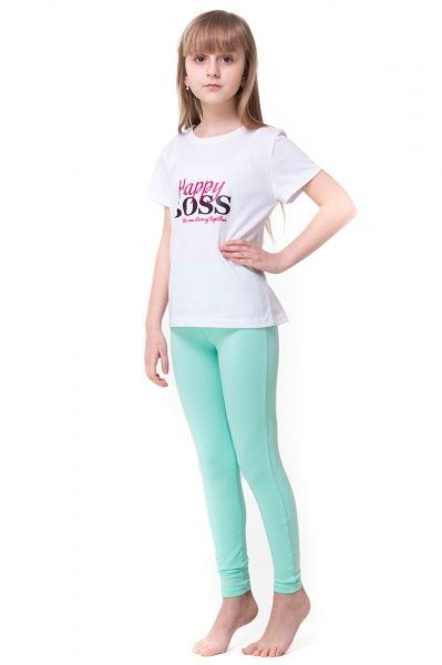 Лосини для дівчаток KOSTA 0138-6 р.146-152 зелений 