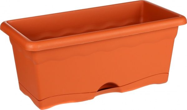 Ящик балконний Plastiken Terra Jardinera теракот прямокутний 8л (7550 Ter) теракот 