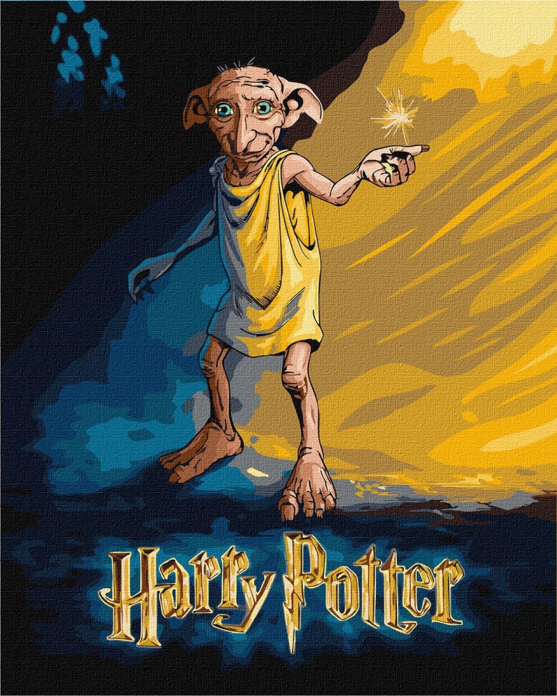 Картина по номерам Harry Potter: Постер с Добби ©Warner Bros. 40х50 см Ideyka