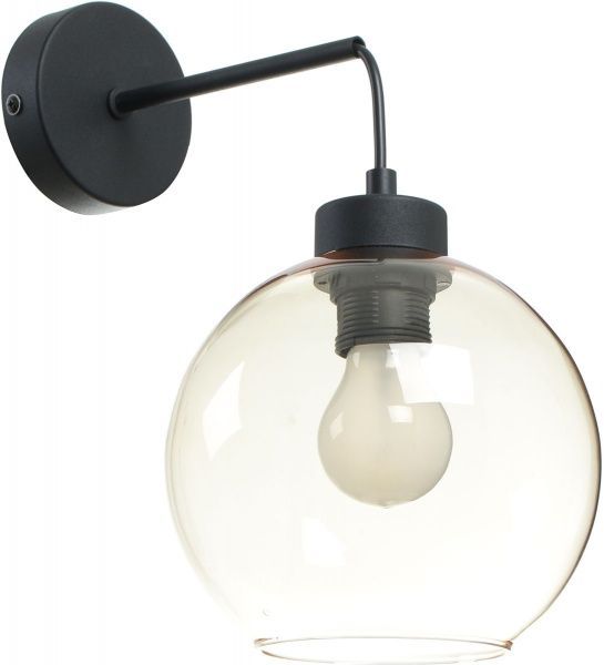 Бра TK Lighting Cubus 1x60 Вт E27 янтарный прозрачный 4135 