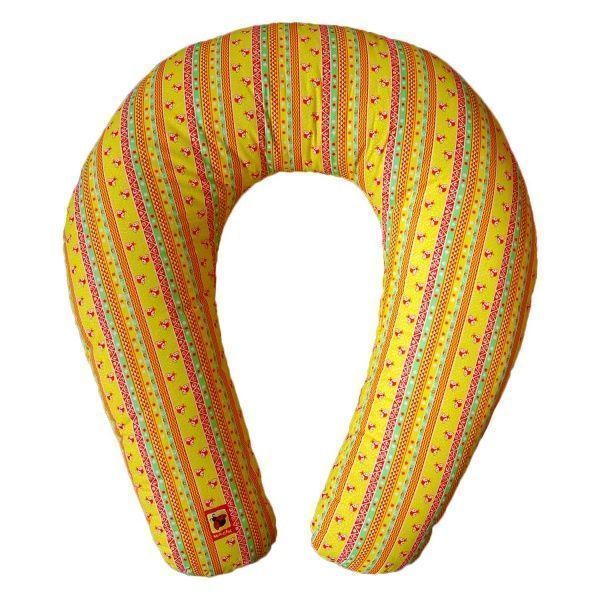 Подушка для кормления Масик с чехлом желтый 68х55 см МС 110612-05 