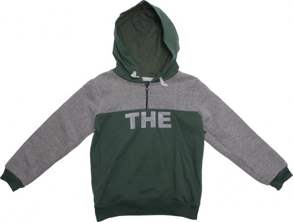 Світшот ALG для хлопчика р.152 сіро-зелений 39553 