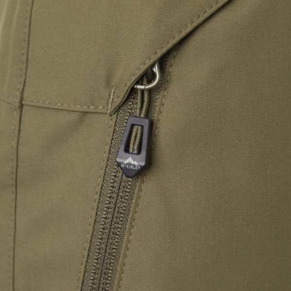 Брюки McKinley Eddie jrs 294471-840 р. 176 оливковый