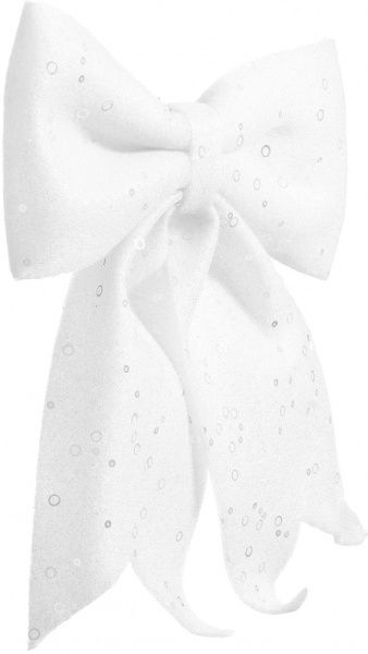 Декорация новогодняя Бант классик 28х34 см