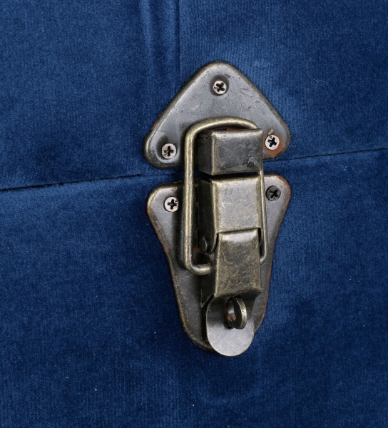 Скриня-пуф Shic S синій 82,5х42х47 см 