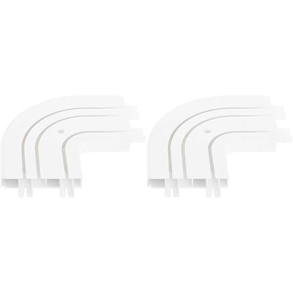 Закінчення Bella Vita дугове СМ3 потрійний набірний білий 