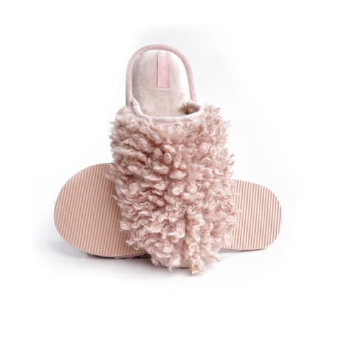 Тапки домашние Twins HS-LUX меховые р.40 розовый 