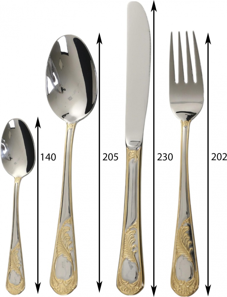 Набір столових приборів Flamberg Grandee 24 предмета на 6 персон