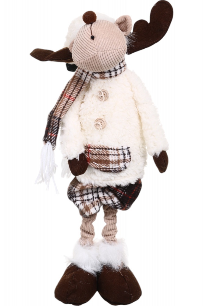 Декорация новогодняя Лось на длинных ножках YM82800A 64 см