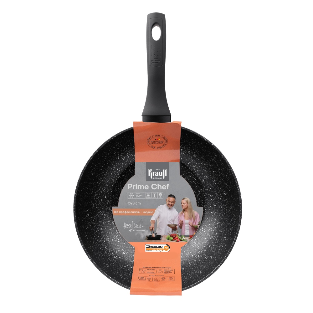 Сковорода wok Krauff Prime Chef 28 см 25-45-247