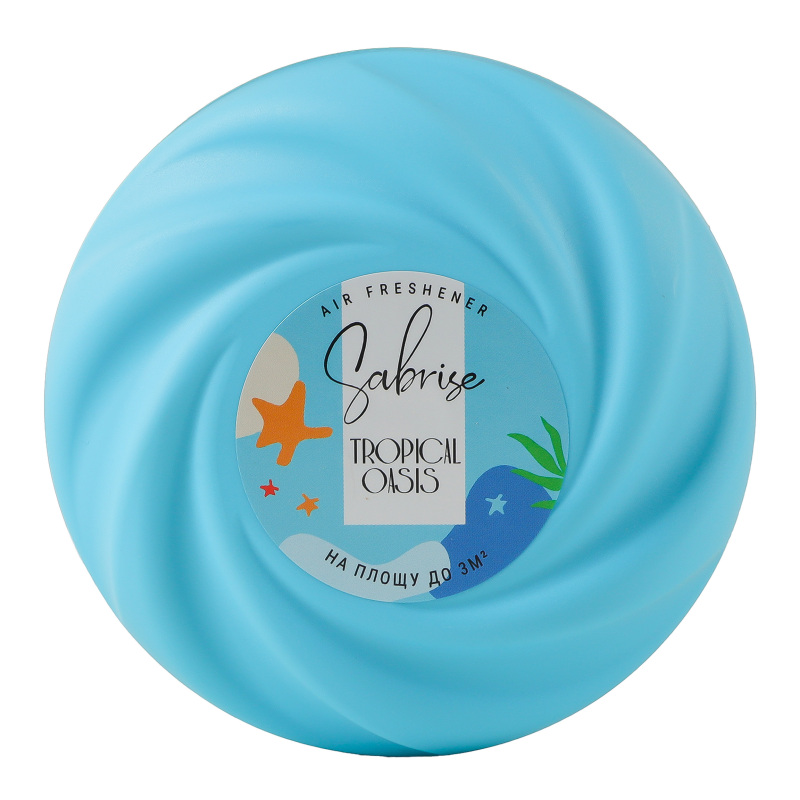 Гелевий освіжувач повітря Sabrise Тропічний оазис 150 г