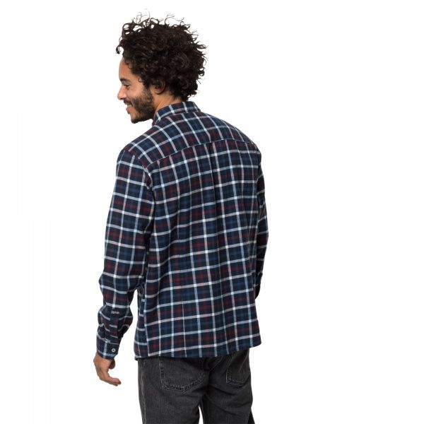 Сорочка Jack Wolfskin FRASER ISLAND SHIRT 1402522-7881 р. XL темно-синій