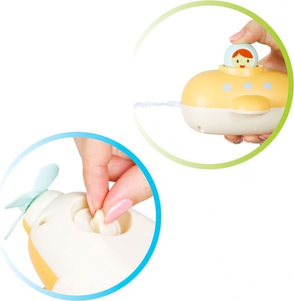 Заводная игрушка для ванны Bebelino Подводная лодка 58132