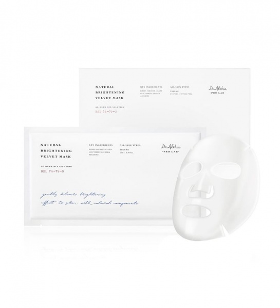Набор масок для лица Dr. Althea Natural Brightening Velvet Mask 6 шт.