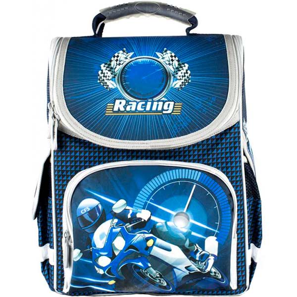Рюкзак шкільний Cool For School каркасний Moto racing CF86167