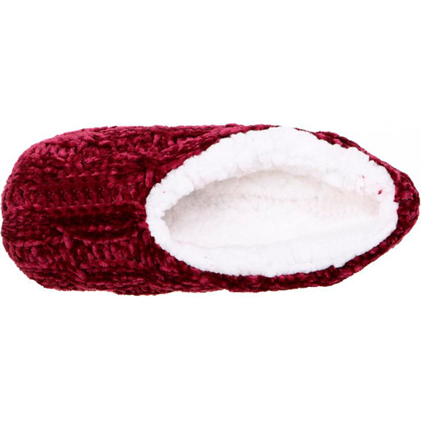 Обувь домашняя La Nuit Коса шинил р. 39/40 винно-красный