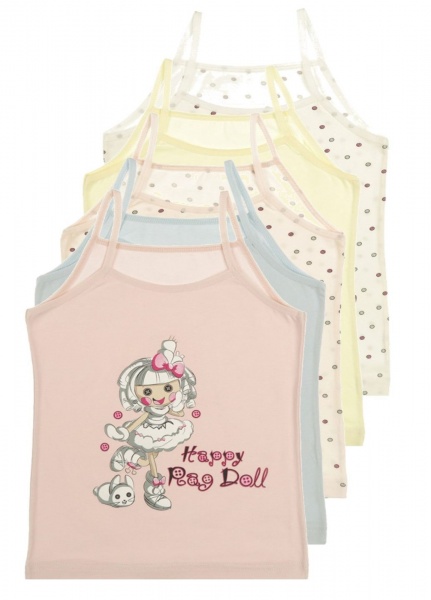 Майка детская для девочки Donella 4371971BZ р.146-152 в ассортименте 