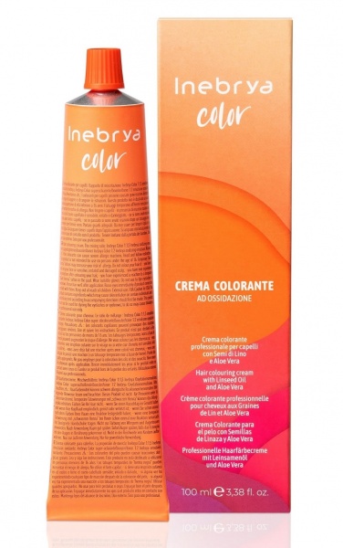 Фарба INEBRYA color 1/0 Чорний 100 мл