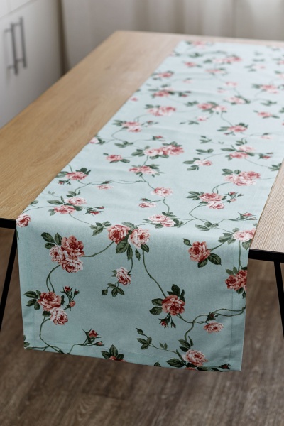 Скатерть Джульетта цветы 40x140 см Прованс 