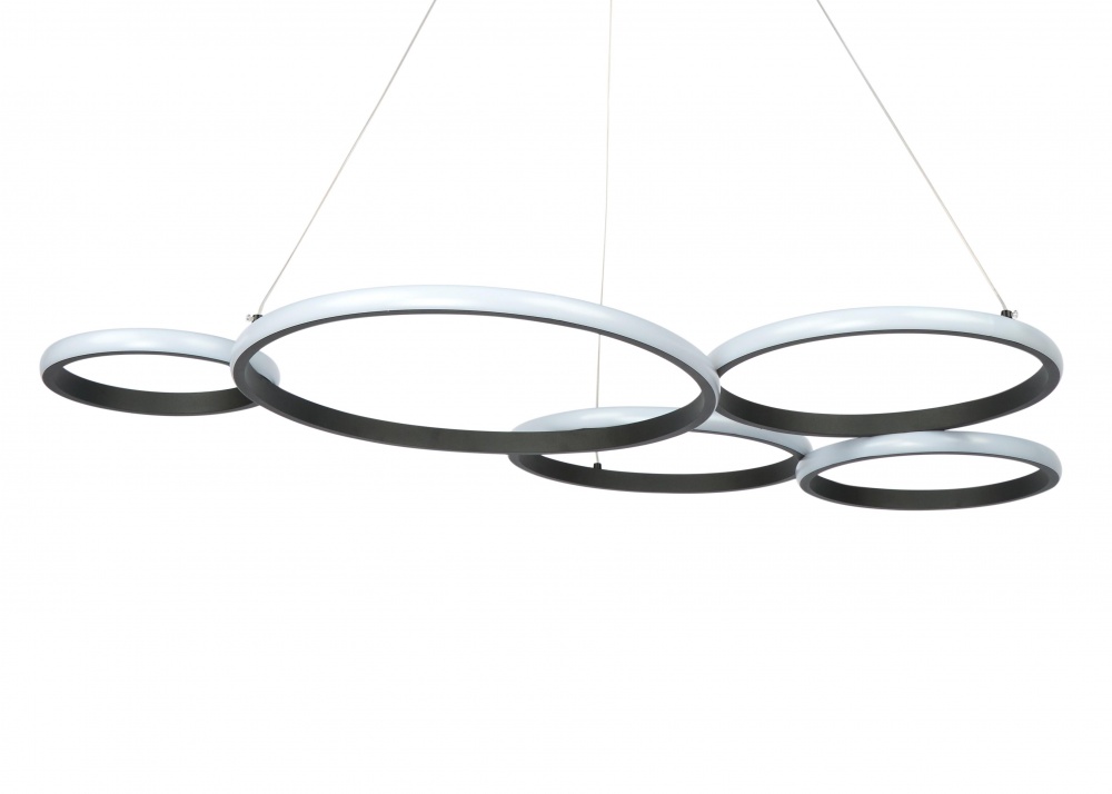 Люстра підвісна Berger 1x58 Вт LED-модуль чорний 7023-PL-58 Black