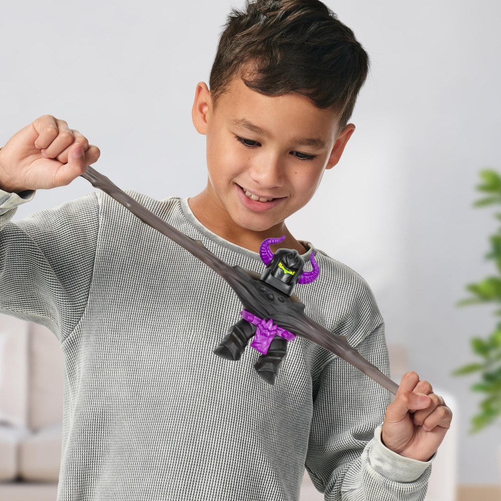 Игрушка-тянучка GooJitZu Герои Гуджитсу Орбитокс черный рыцарь (Стретч Страйкерс) 124231