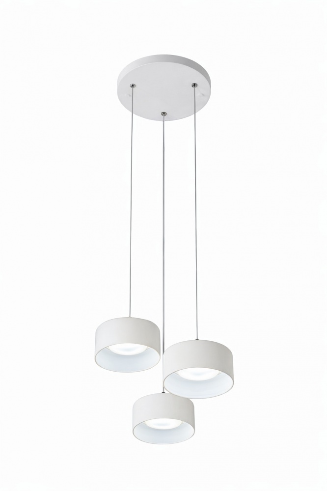 Люстра підвісна LIGHT SET DUSHA MS241-D3 3x12 Вт GX53 білий/молочний