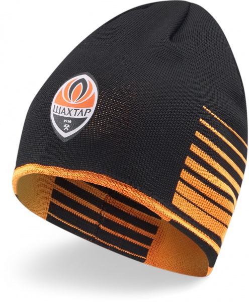 Шапка Puma FCSD Reversible Beanie 2356501 р.one size черный