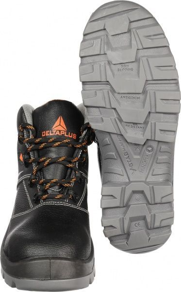 Черевики Delta Plus Platine S3 з захисним підноском р.45 PLATIS3NO45 чорний