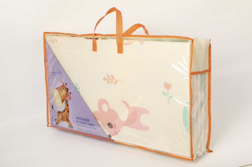 Игровой коврик Bambinelli Panda-traffic 180x200х1 см в сумке