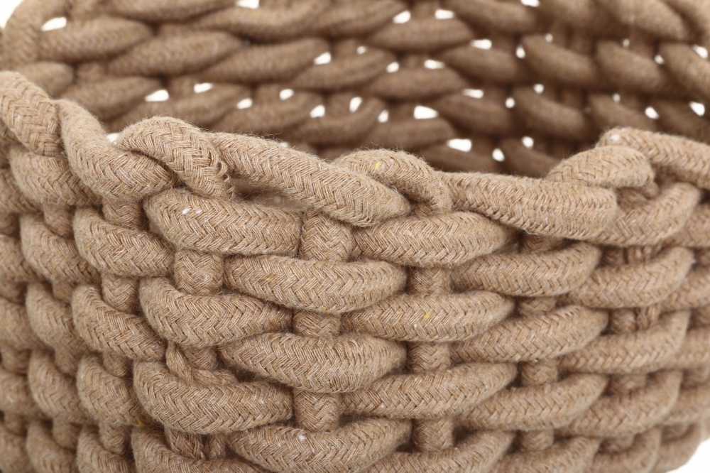 Корзина Enea бежевая прямоугольная 21х14х13 см