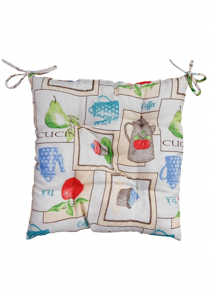 Подушка на стілець CUPCAKE Blu Прованс