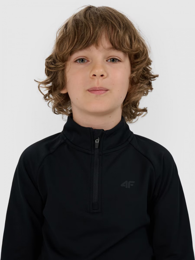 Джемпер 4F BRUSHED UNDERWEAR U106 4FJWAW25UBRUU106-20S р.164 чорний