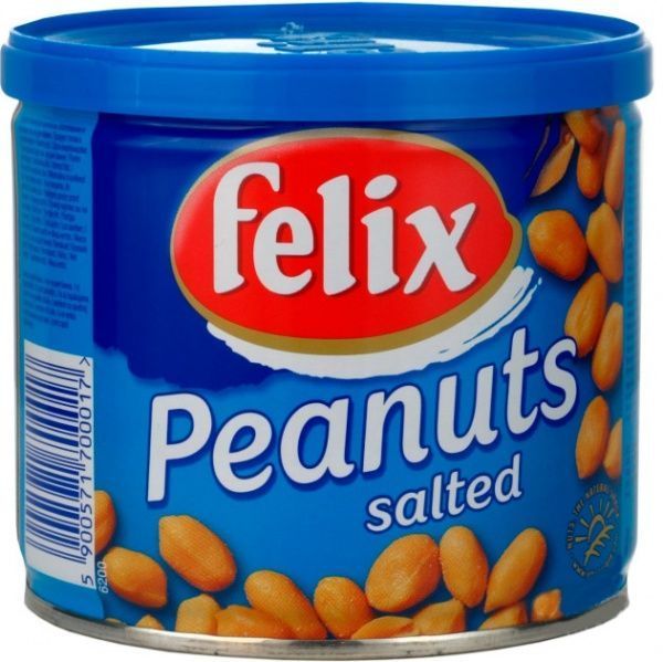 Арахис Felix соленый ж/б 120 г 