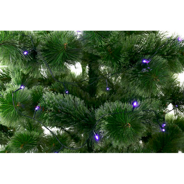 Гирлянда линейная LED 80 ламп 8 м красно-синяя