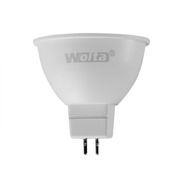 Лампа світлодіодна Wolta 6 Вт MR16 матова GU5.3 220 В 4000 К 